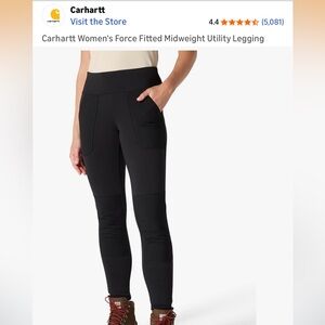 Carhartt Women's Black Force Fitted Leggings